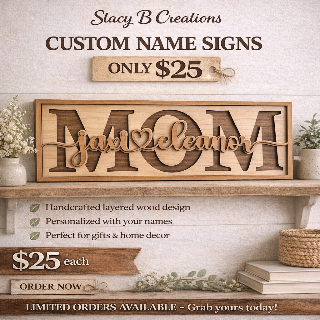 Custom Name Sign