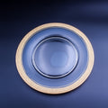 Gold‑Rimmed Tiffin Franciscan Small Plates — Set of 5
