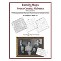 Family Maps of Coosa County, Alabama, Deluxe Edition - Paperback
