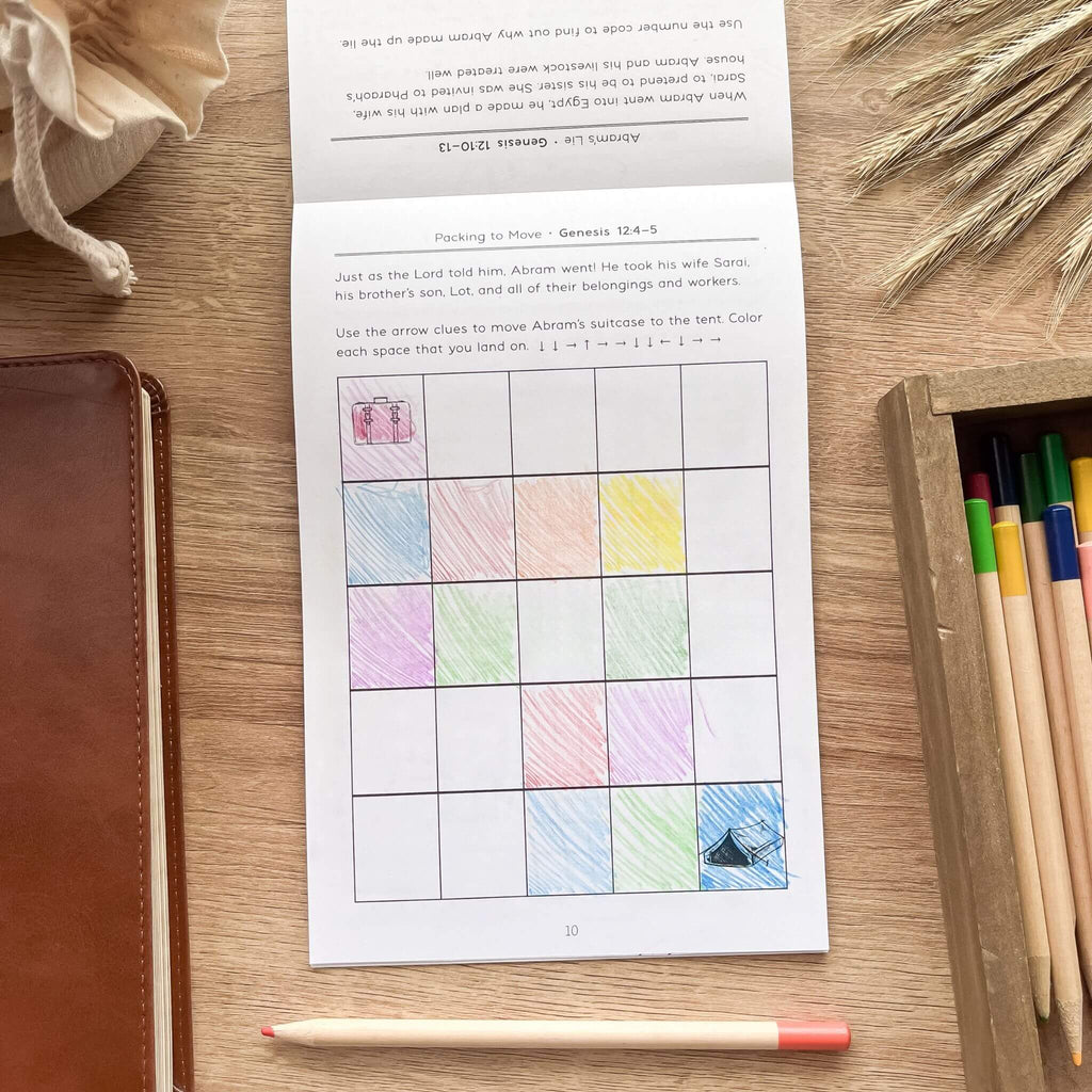 Bible Activity Book: Journey to the Promised Land
