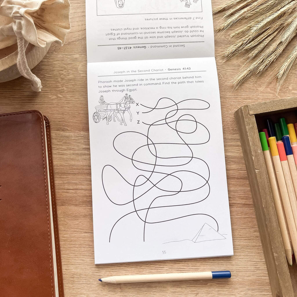 Bible Activity Book: Journey to the Promised Land