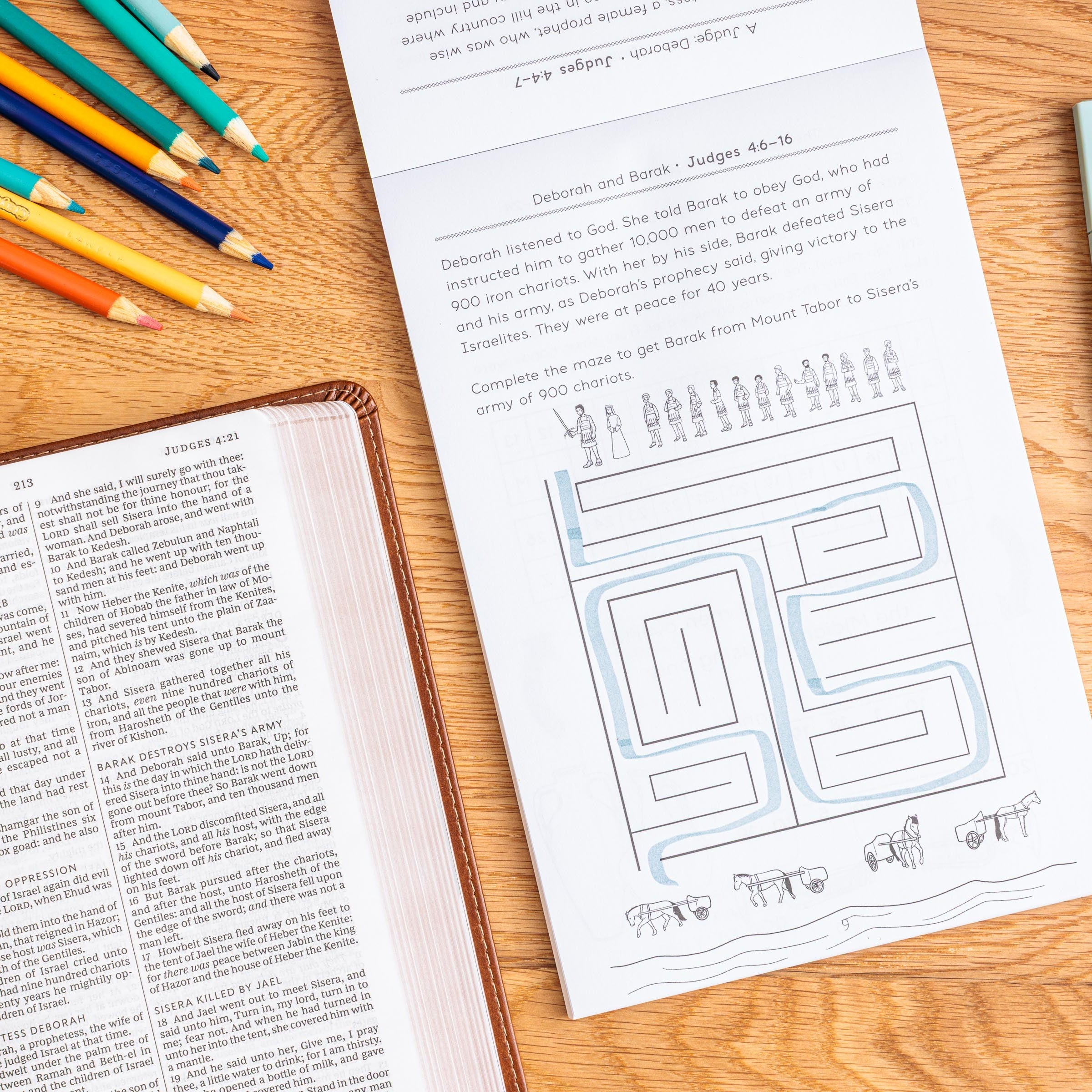 Bible Activity Book: Kingdoms and Captives