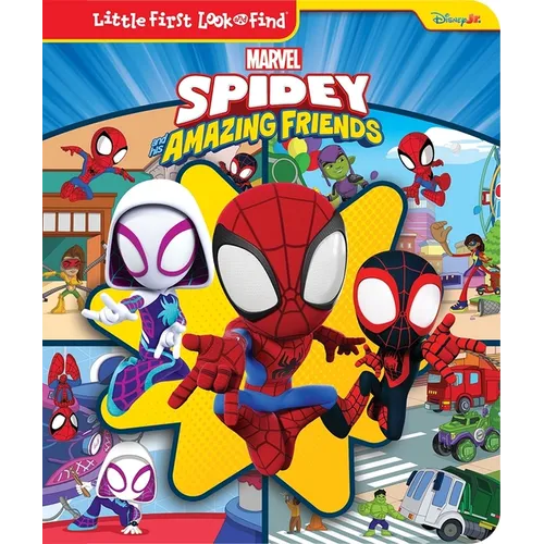 Disney Junior Marvel Spidey and His Amazing Friends: Little First Look and Find - Board Book