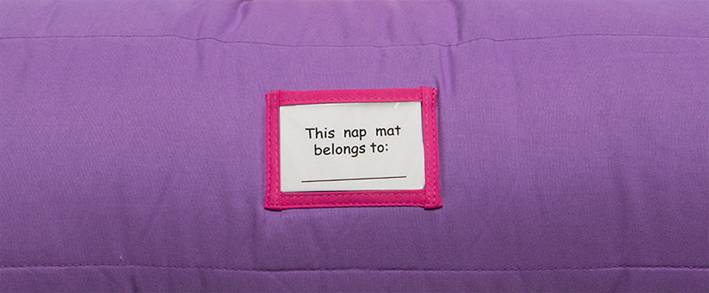 NoJo Little Princess Toddler Nap Mat - Includes Attached Pillow and Fleece Blanket