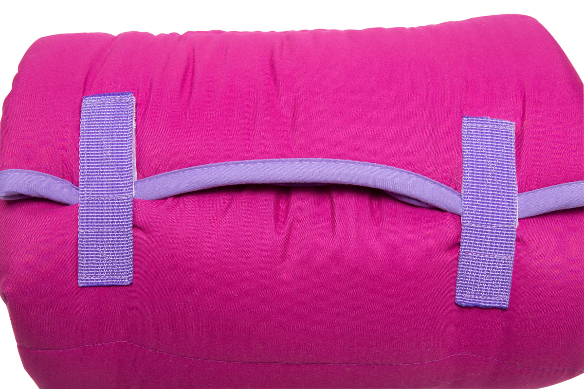 NoJo Mermaid Toddler Nap Mat - Includes Attached Pillow and Fleece Blanket
