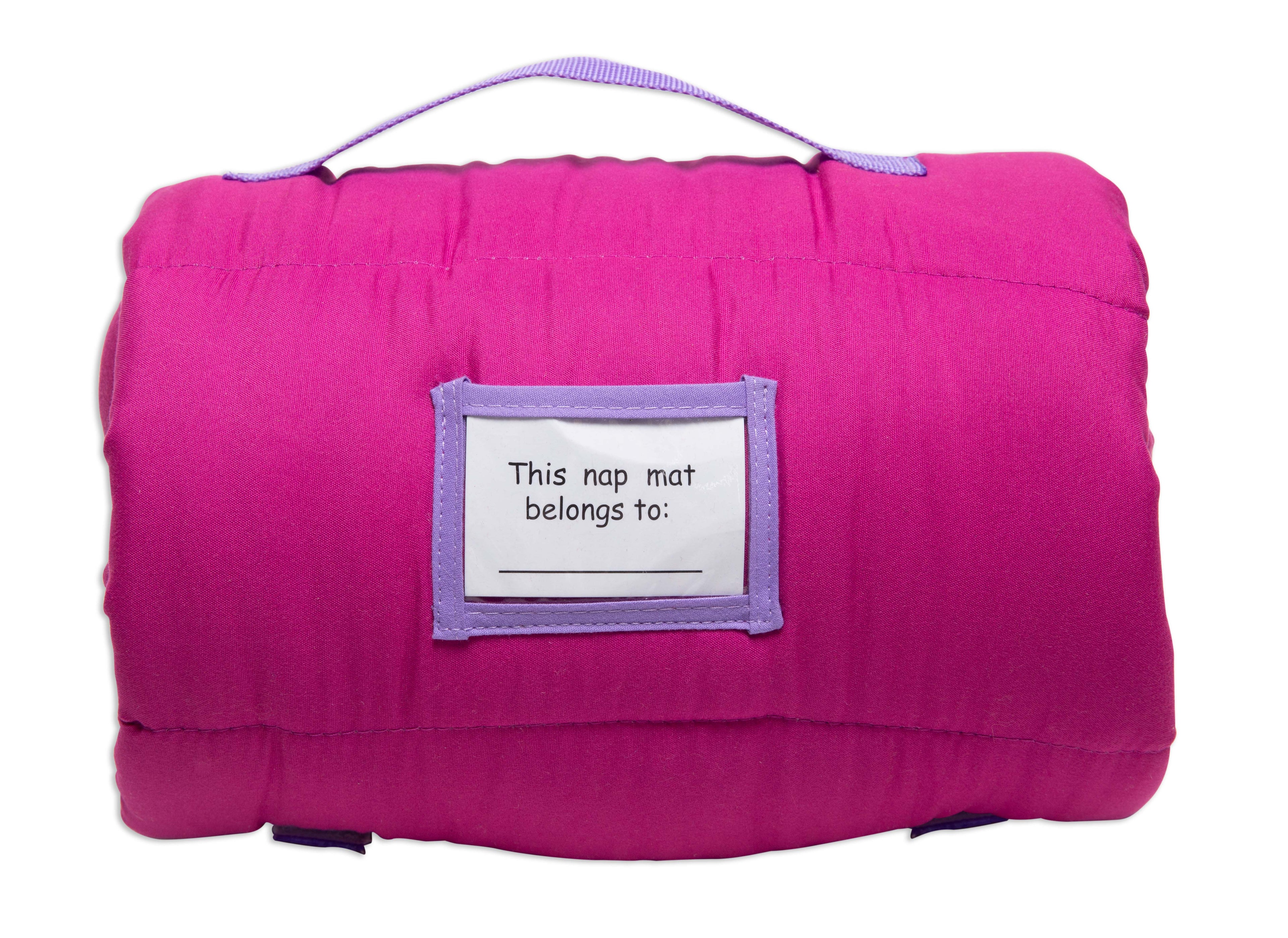 NoJo Mermaid Toddler Nap Mat - Includes Attached Pillow and Fleece Blanket