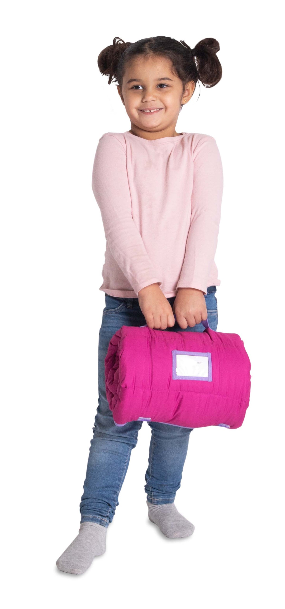 NoJo Mermaid Toddler Nap Mat - Includes Attached Pillow and Fleece Blanket