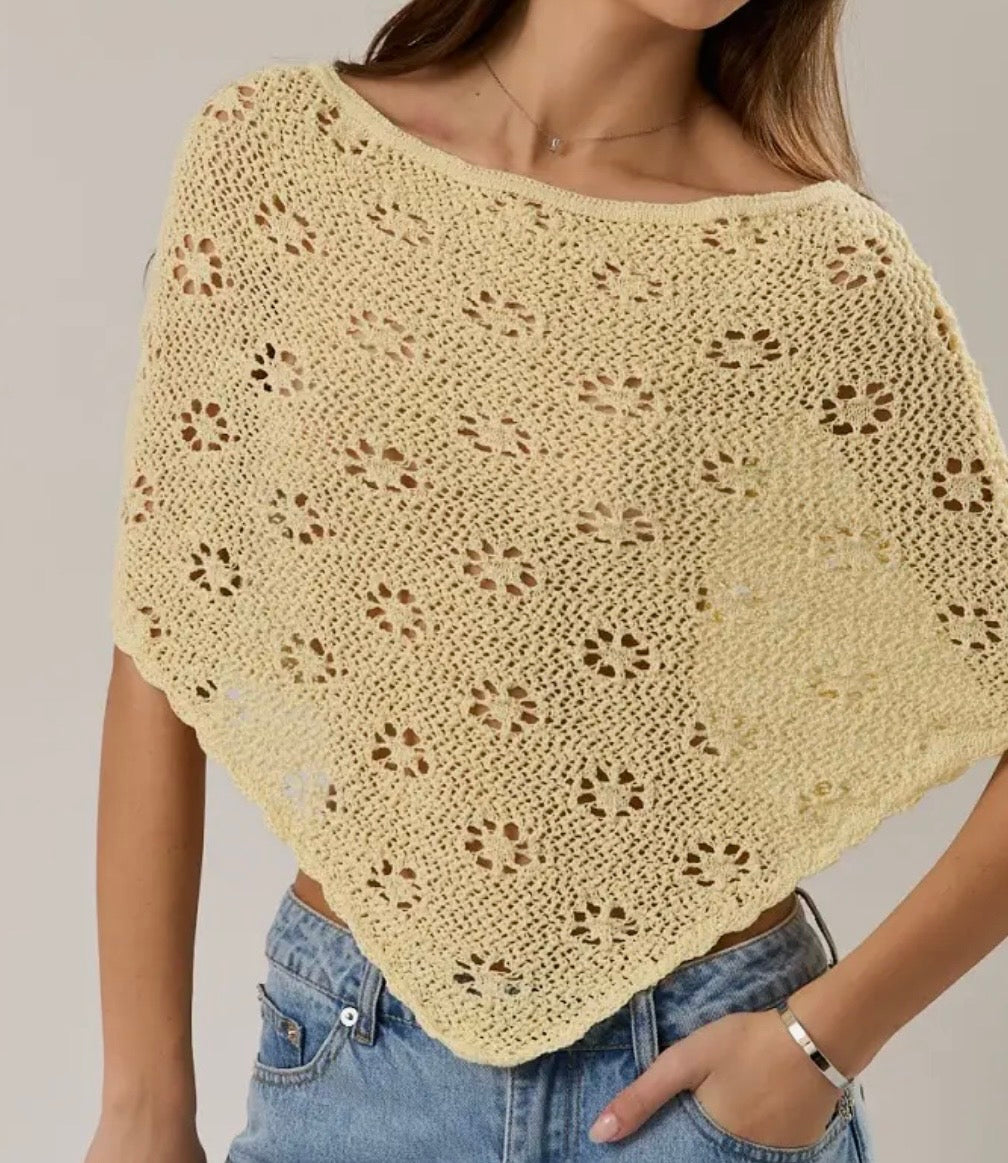 The Pike Poncho Top