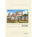 Vintage Lined Notebook Greetings from Lake Wales, Florida - Paperback