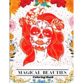Magical Beauties Coloring Book: Beautiful Women Coloring Book Coloring Books for Adults Relaxation - Paperback