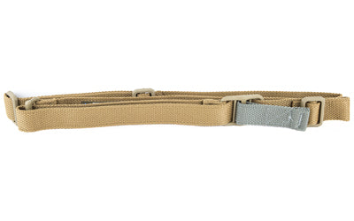 Blue Force Gear Vickers Sling -  2-Point Combat Sling -  Black -  Molded Acetal Adjuster -  No Quick Release -  Attached with TriGlide instead of Loop Lock