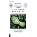 Stable Isotope Geochemistry - Paperback