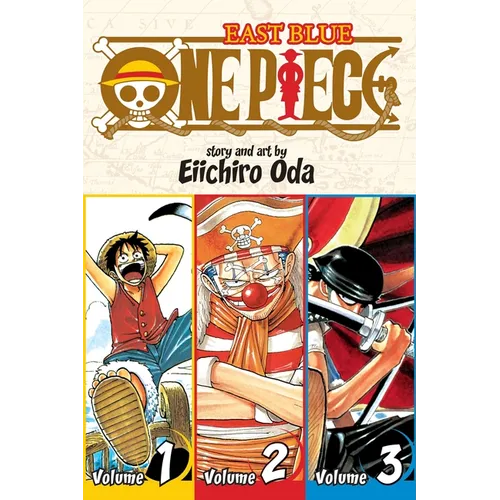 One Piece (Omnibus Edition), Vol. 1: Includes Vols. 1, 2 & 3 - Paperback