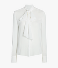 Bow Blouse | White