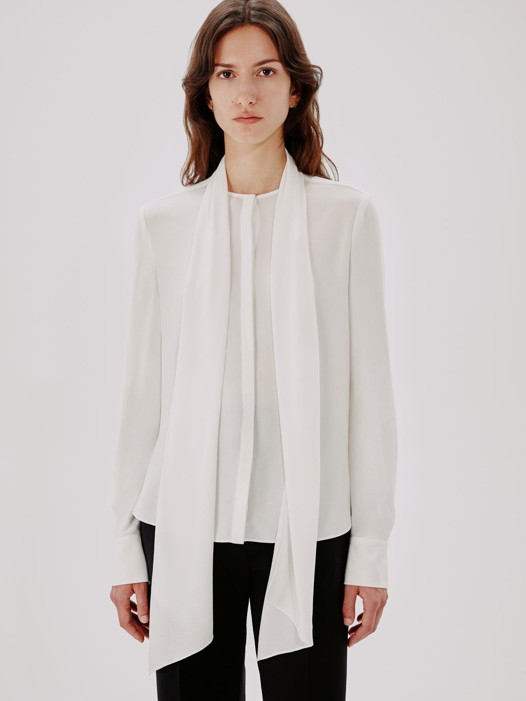 Bow Blouse | White