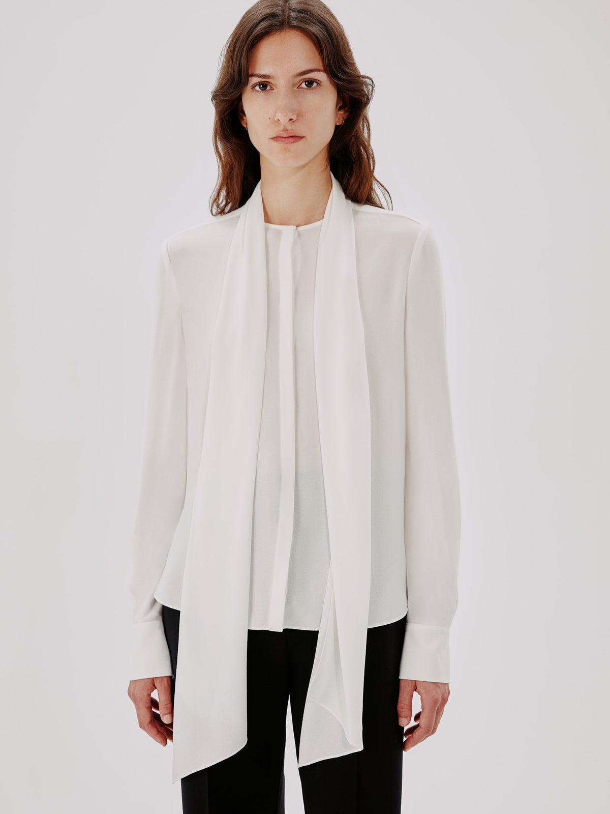 Bow Blouse | White
