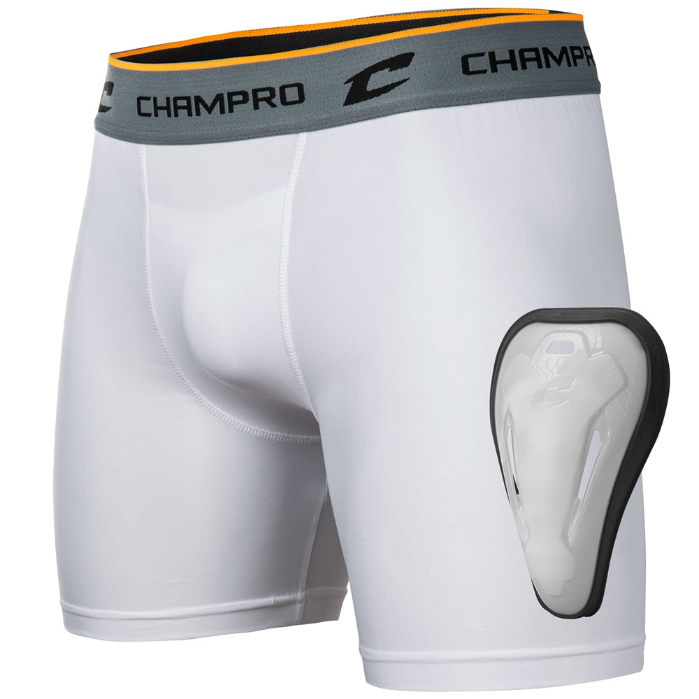 CHAMPRO BASEBALL COMPRESSION BOXER SHORT WITH CUP