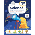 1st Grade Science: Daily Practice Workbook 20 Weeks of Fun Activities (Physical, Life, Earth and Space Science, Engineering Video Explanations Include - Paperback