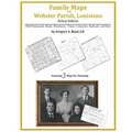 Family Maps of Webster Parish, Louisiana - Paperback