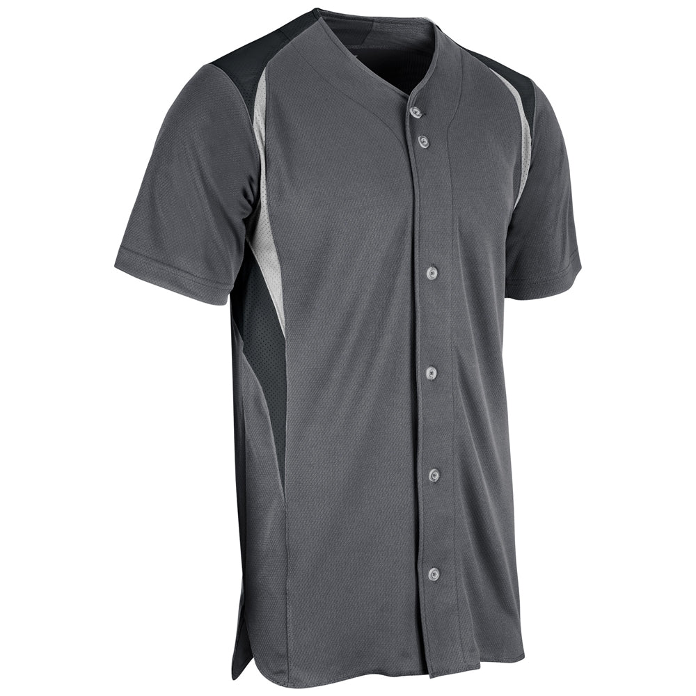 CHAMPRO BASEBALL BULL PEN FULL BUTTON JERSEY