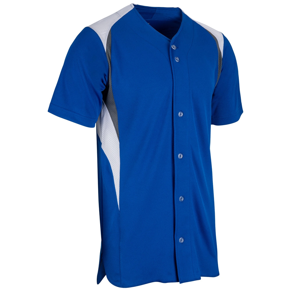 CHAMPRO BASEBALL BULL PEN FULL BUTTON JERSEY