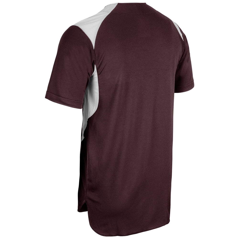 CHAMPRO BASEBALL BULL PEN FULL BUTTON JERSEY