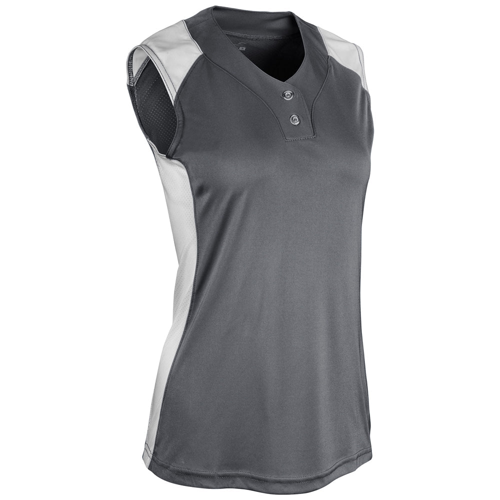 CHAMPRO FASTPITCH INFINITE 2-BUTTON SLEEVELESS JERSEY
