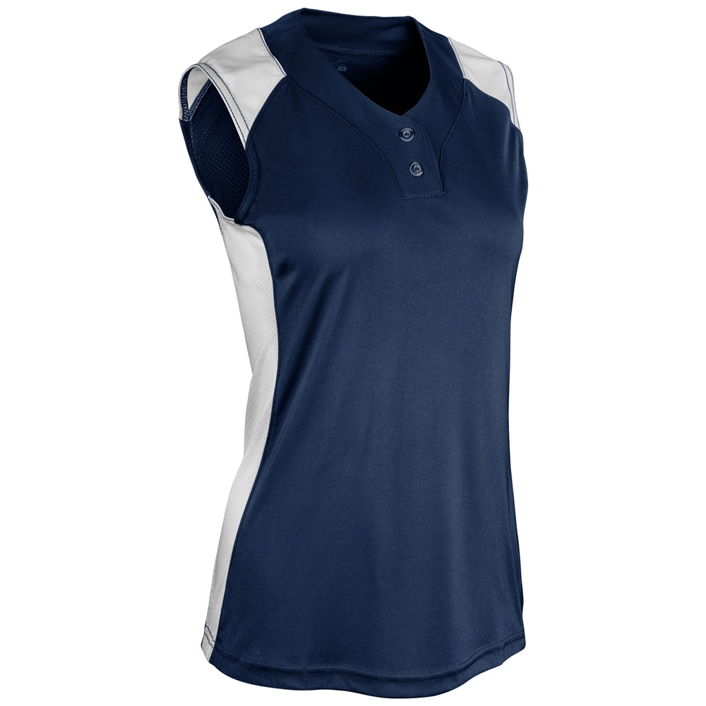 CHAMPRO FASTPITCH INFINITE 2-BUTTON SLEEVELESS JERSEY