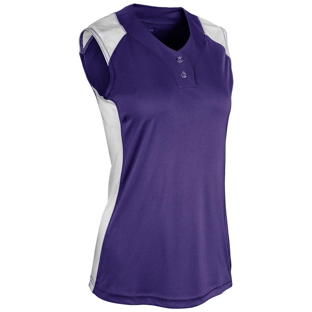 CHAMPRO FASTPITCH INFINITE 2-BUTTON SLEEVELESS JERSEY