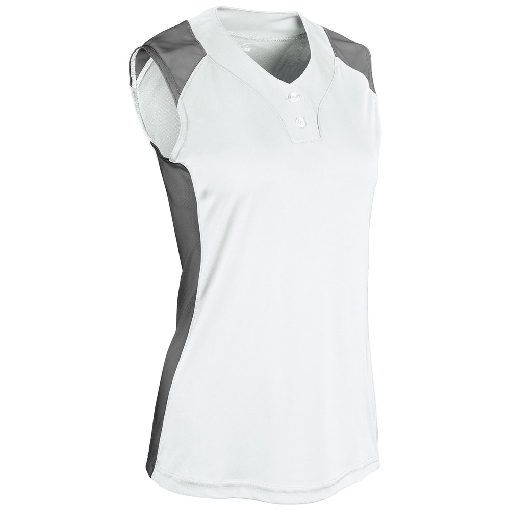 CHAMPRO FASTPITCH INFINITE 2-BUTTON SLEEVELESS JERSEY
