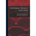 Universal Weekly (1933-1935) - Paperback