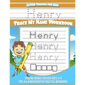 Letter Tracing for Kids Henry Trace my Name Workbook: Tracing Books for Kids ages 3 - 5 Pre-K & Kindergarten Practice Workbook - Paperback