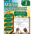 MathFlare - Math Workbook 2nd Grade: Math Workbook Grade 2: Addition, Subtraction, Multiplication, Place Value, Expanded Notations, Telling Time, and - Paperback