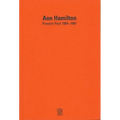 Ann Hamilton: Present-Past 1984-1997 - Hardcover