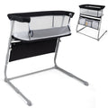 Baby Bassinet Bedside Crib with Adjustable Height Comfy Mattress