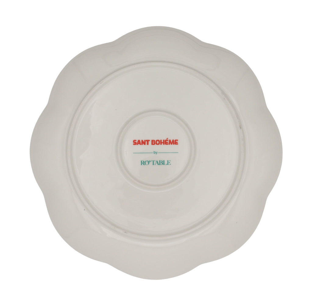 Balearic Blu Dinner Plate - Case of 12 Plates (+3 Bonus Plates)