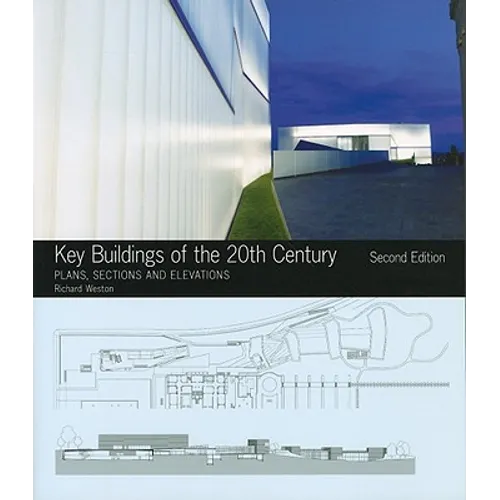 Key Buildings of the 20th Century: Plans, Sections and Elevations [With CDROM] - Paperback