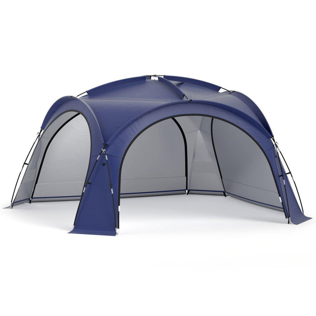 Large Beach Tent for 12-15 People with Removable Sidewalls