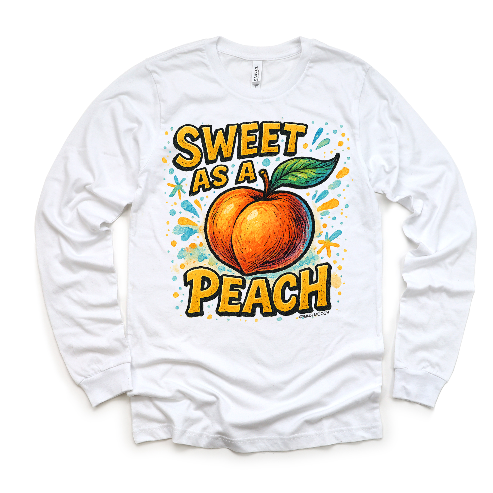 Sweet As A Peach Fruit Shirt - Food Pun Tee
