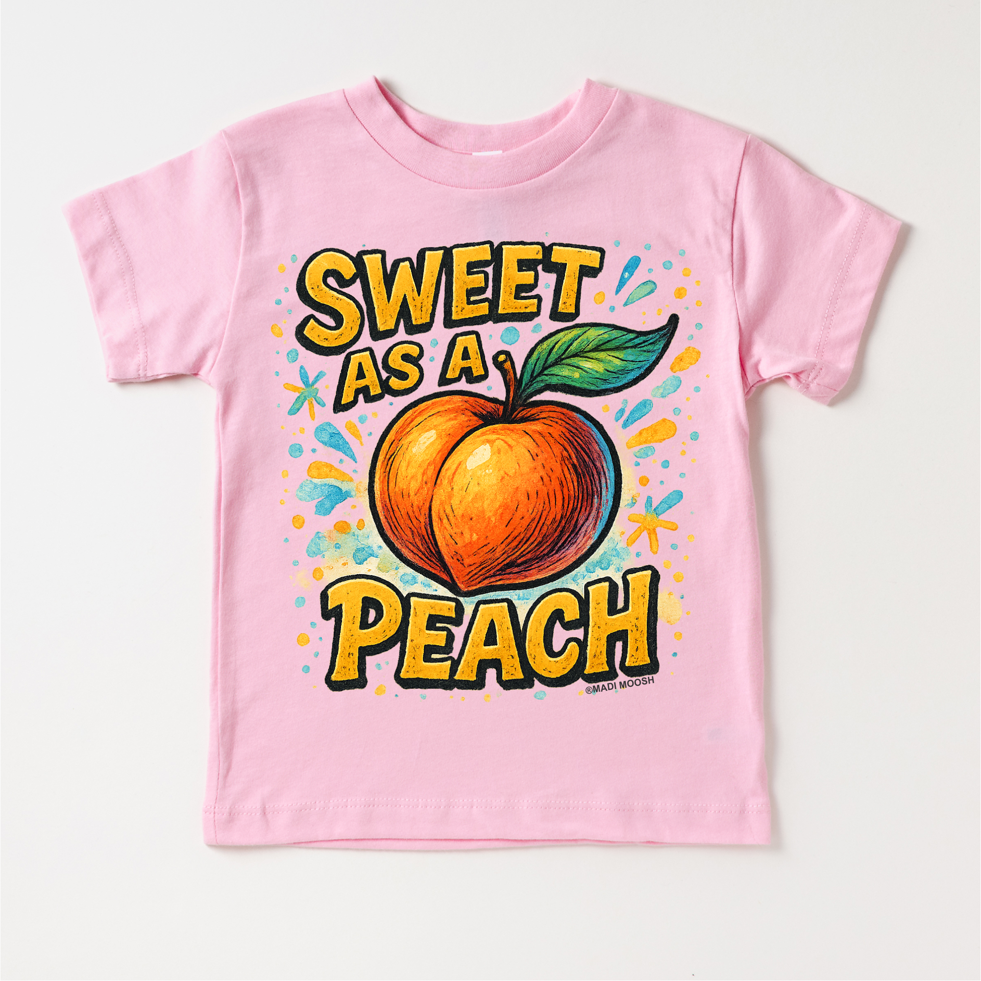 Sweet As A Peach Fruit Shirt - Food Pun Tee