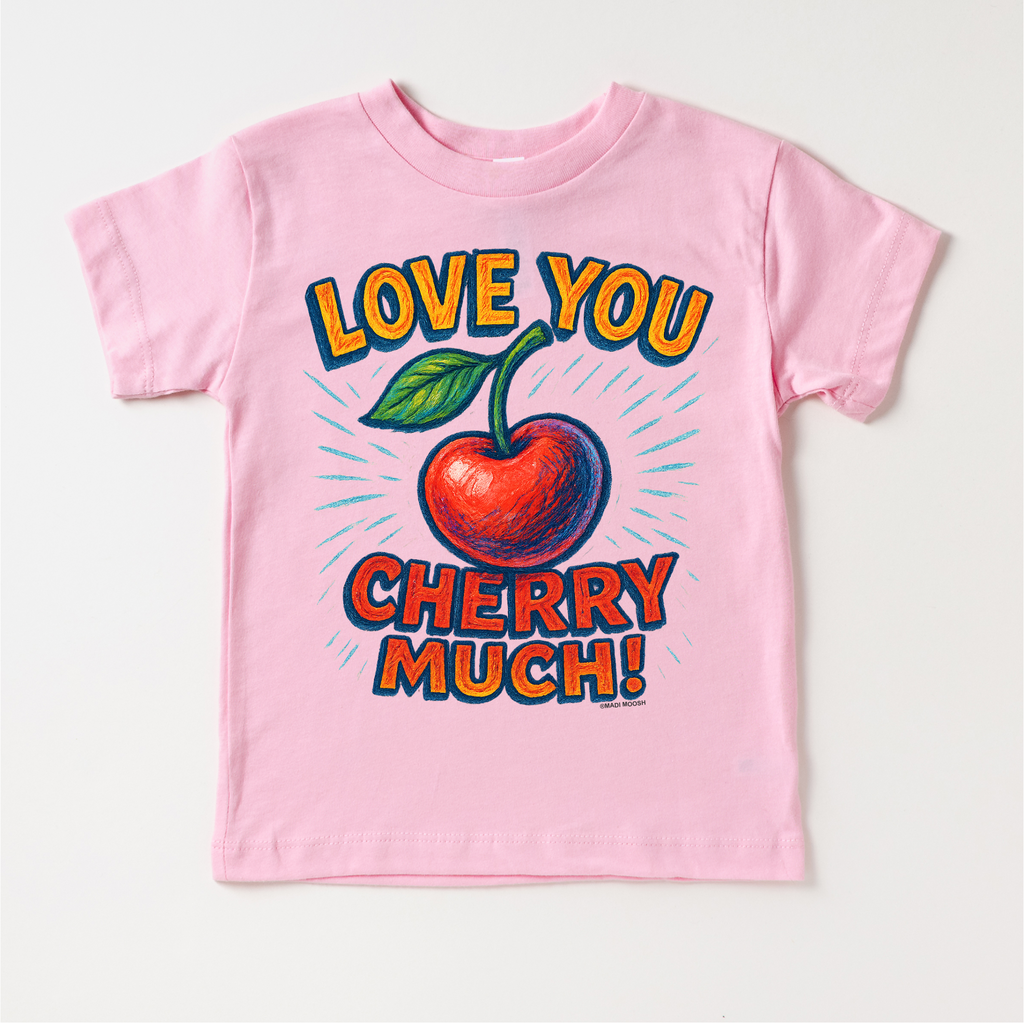 Love you Cherry Much Fruit Shirt - Food Pun Tee