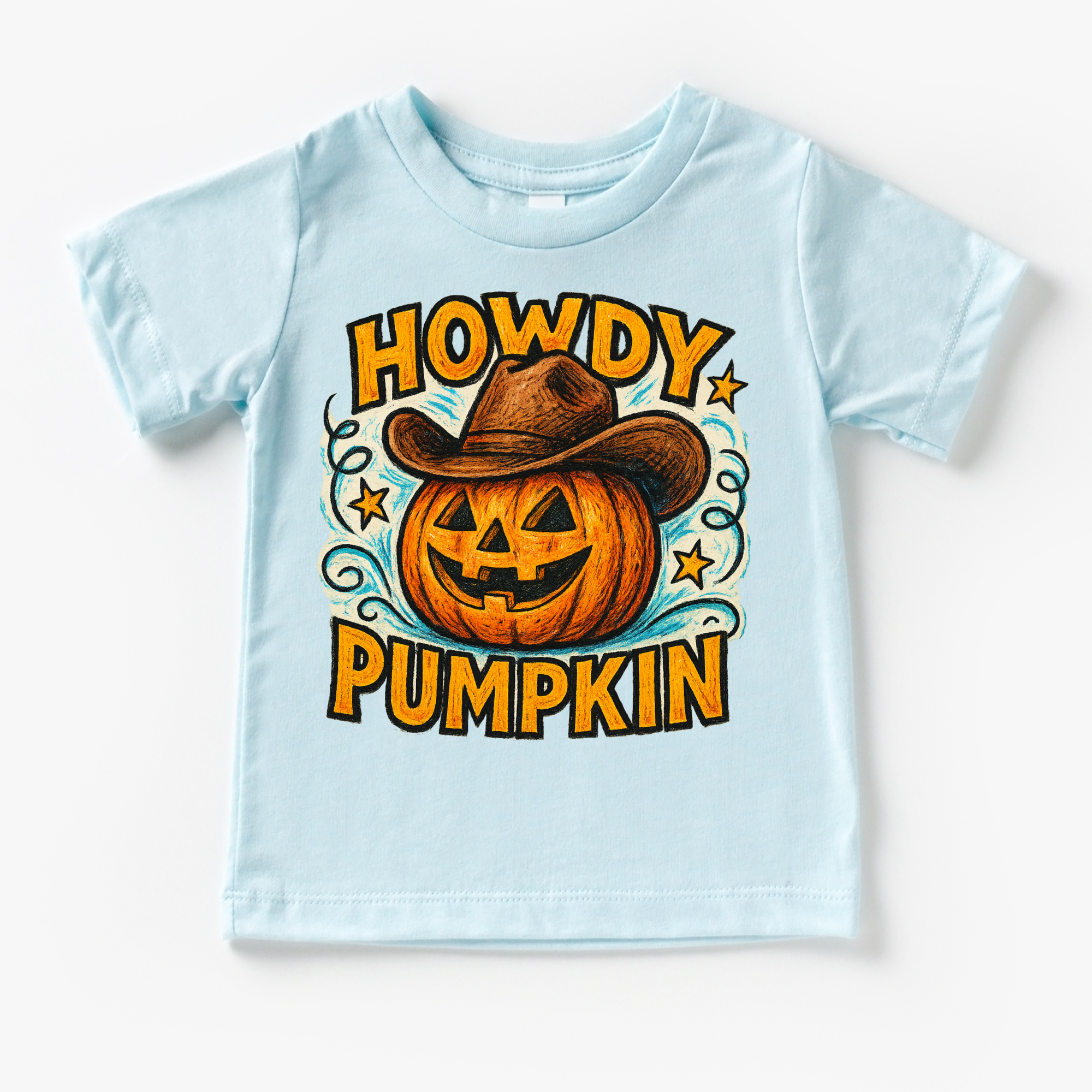 Howdy Pumpkin Western Halloween Shirt - Halloween Tee