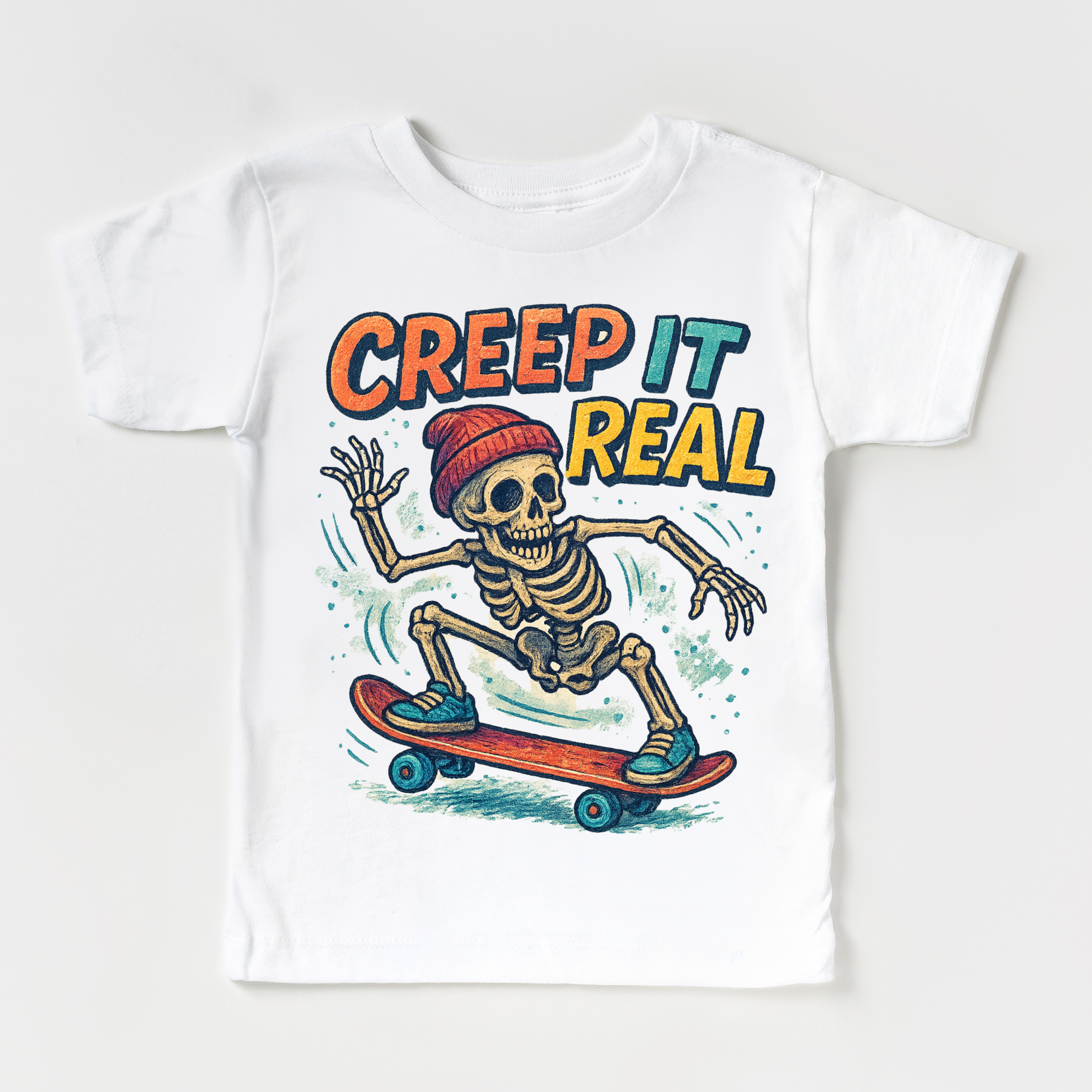 Creep It Real Skeleton Halloween Shirt - Halloween Tee