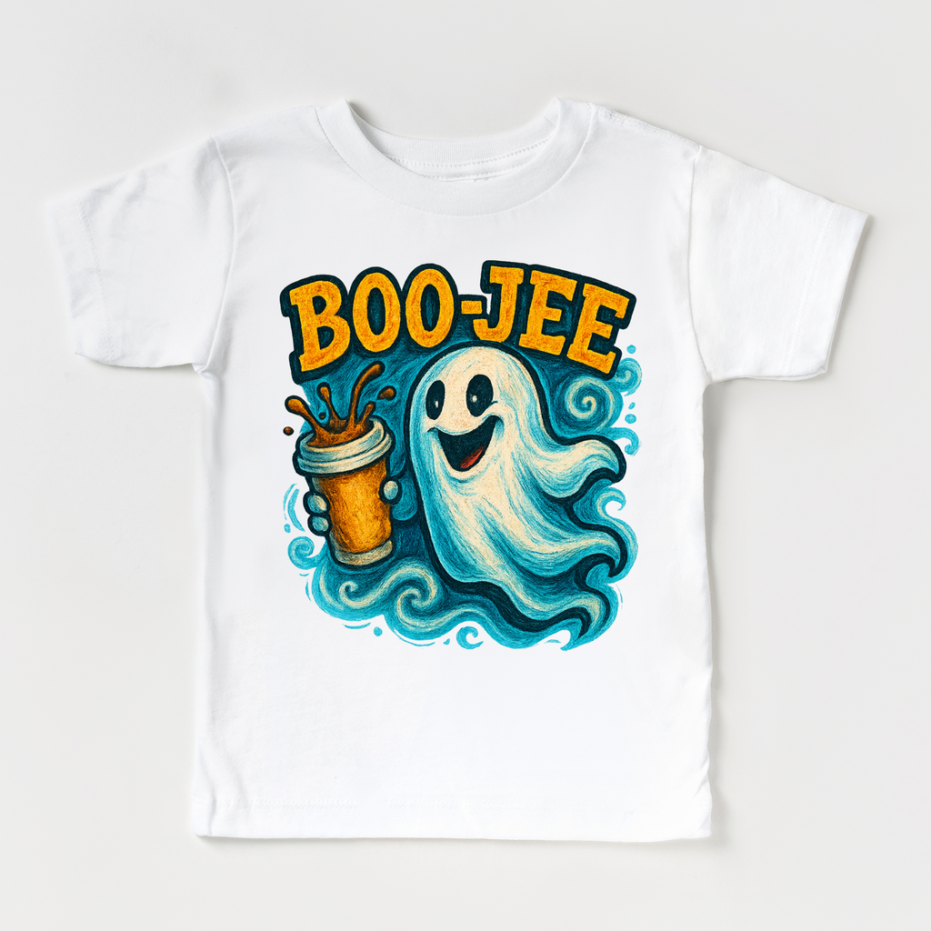 Boo-Jee Ghost Coffee Halloween Shirt - Halloween Tee