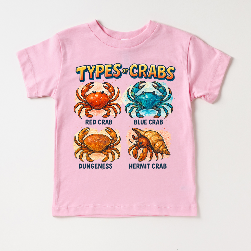 Types Of Crabs Shirt - Crab Tee
