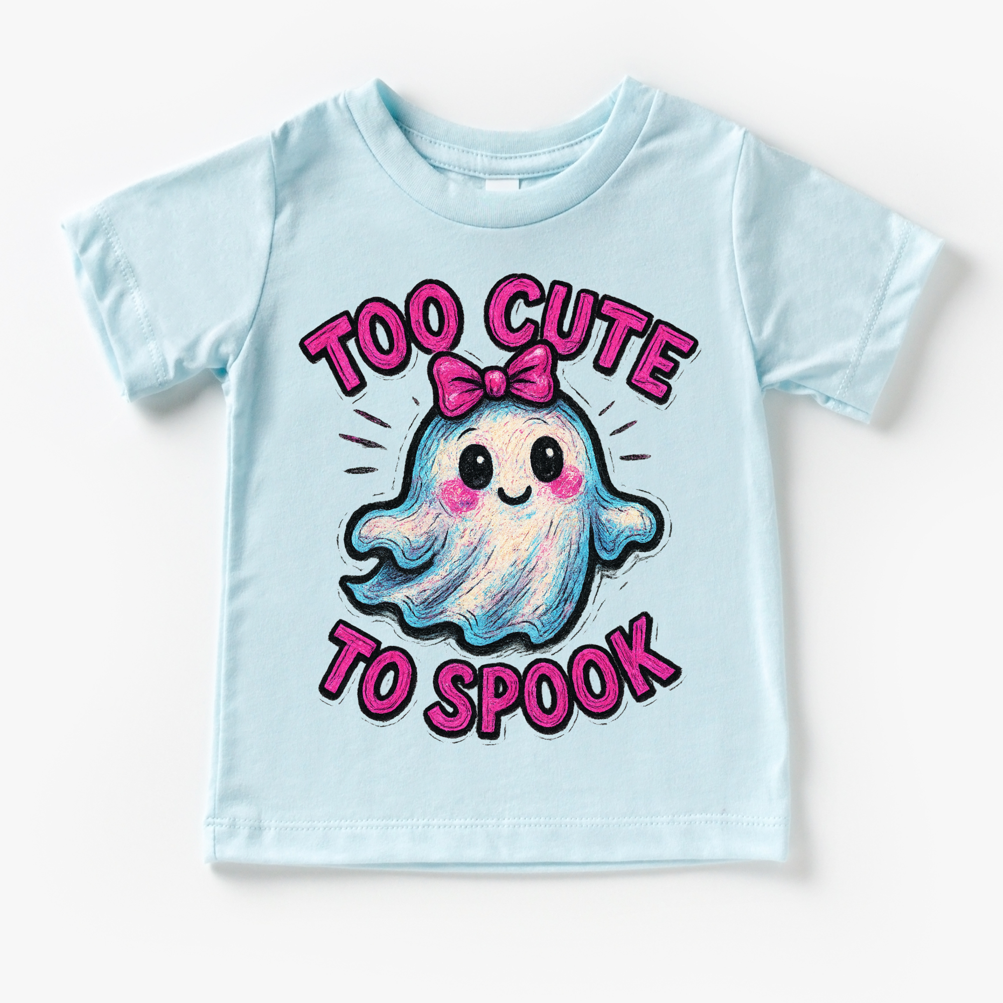 Too Cute To Spook Halloween Shirt - Girls Halloween Tee