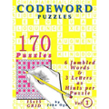 Codeword Puzzles: 170 Puzzles, Volume 1 - Paperback