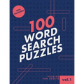 100 Word Search Puzzle: Word Find Puzzles for Seniors, Adults - Paperback