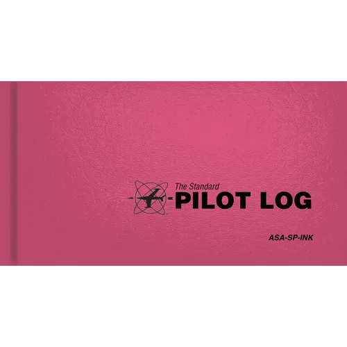 The Standard Pilot Logbook (Pink) - Hardcover