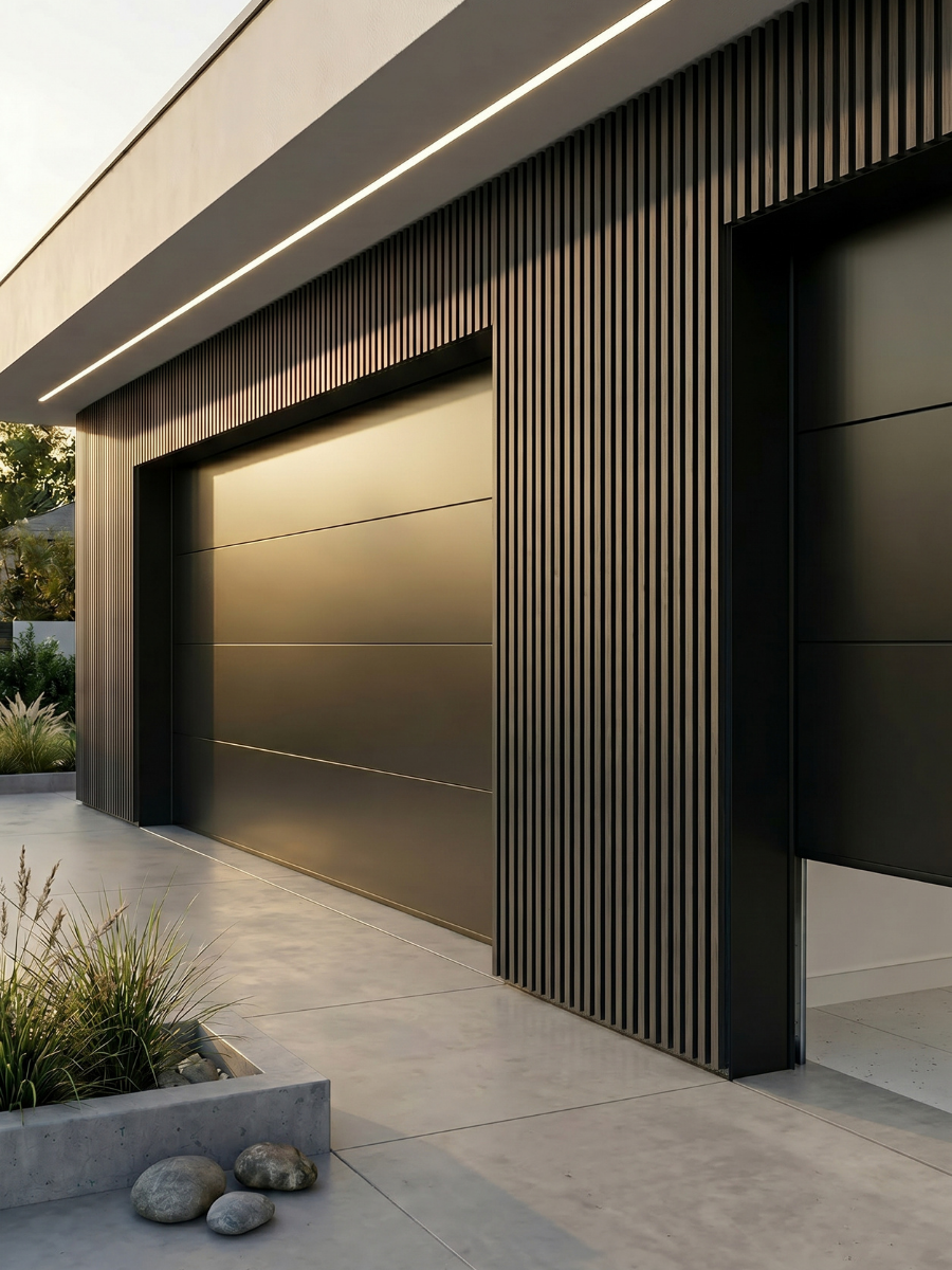 Black Composite Wide Exterior Cladding | 5 PC/Box (32 sq ft)